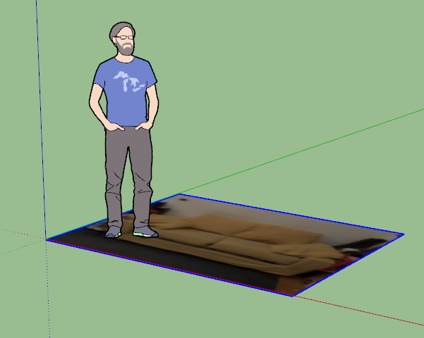 aggiustare.org divano importato in sketchup con 3D Modeling con sketchup
