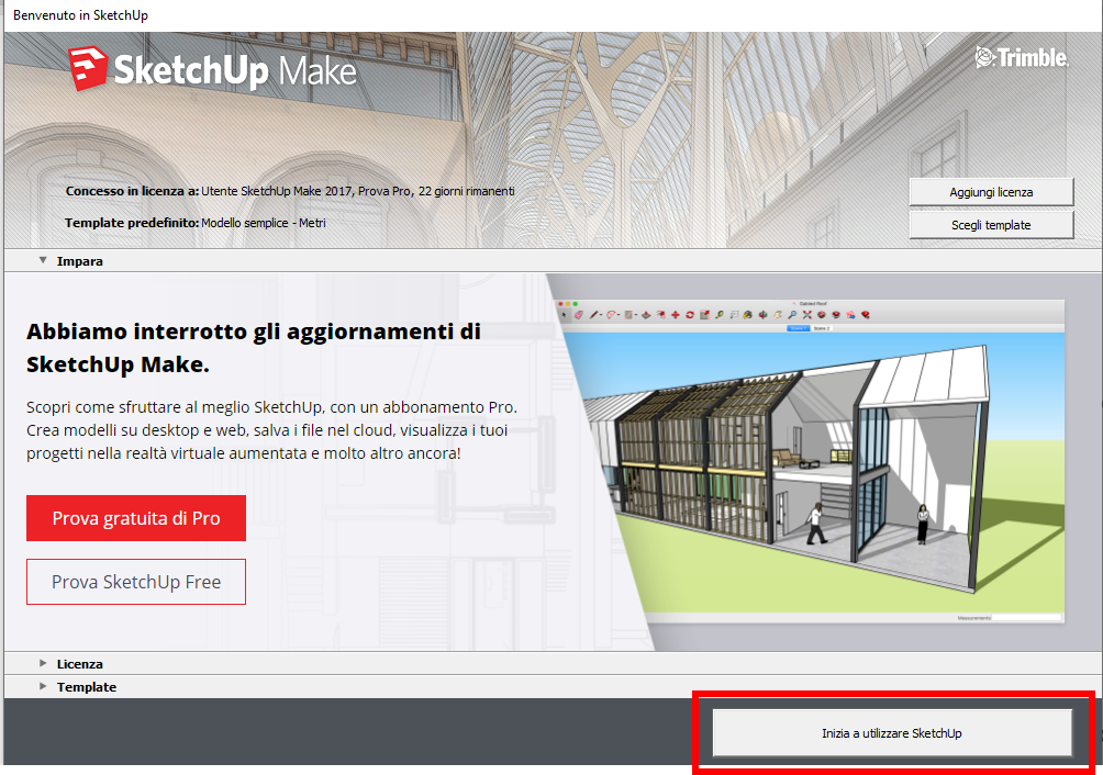 Aggiustare.org siamo pronti ad imparere il 3D Modeling con Sketchup